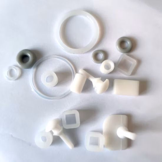 Fabricante de alta qualidade para moldagem por compressão de borracha de silicone peça moldada extrudada