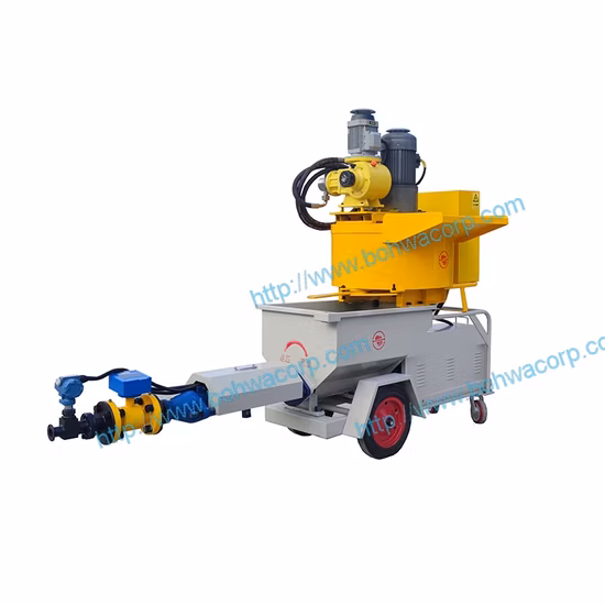 [Eixo] Empacotador de reboco para mineração resistente a chamas anti